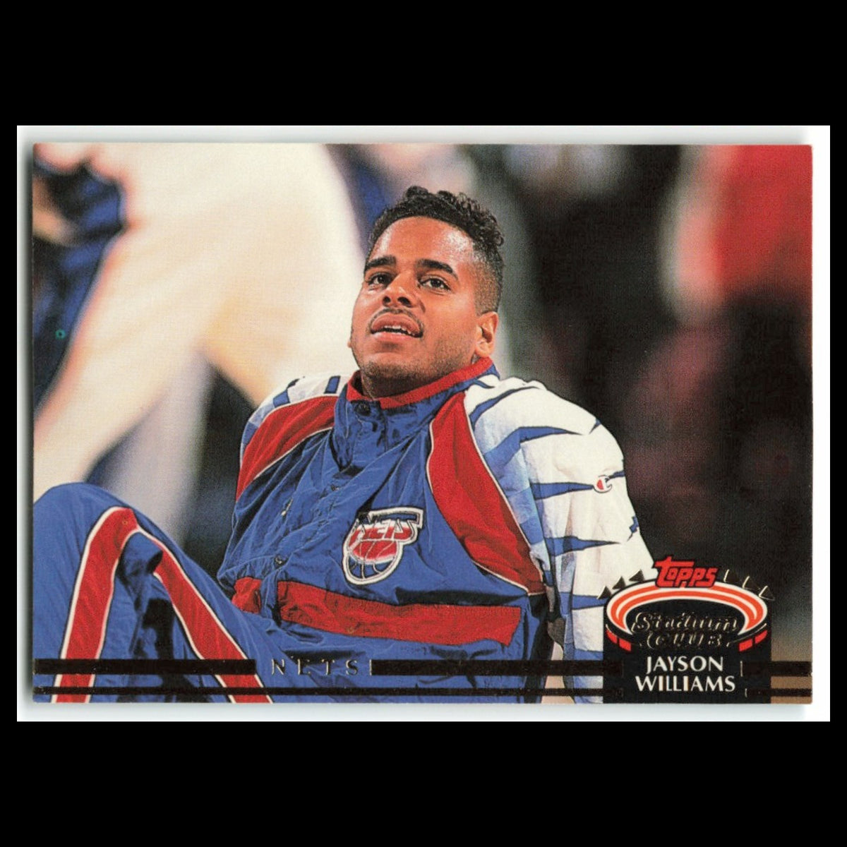 Jayson Williams #390 1992 Topps Stadium Club New Jersey Nets Basketball Card NBA