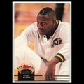 Isaac Austin Rookie #383 1992 Topps Stadium Club Utah Jazz Basketball Card NBA
