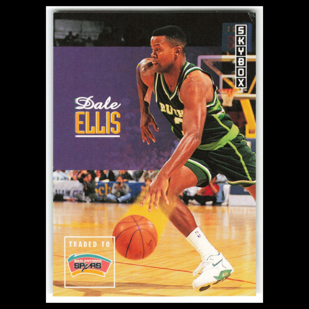 Dale Ellis #133 1992 SkyBox San Antonio Spurs Basketball Card NBA NM