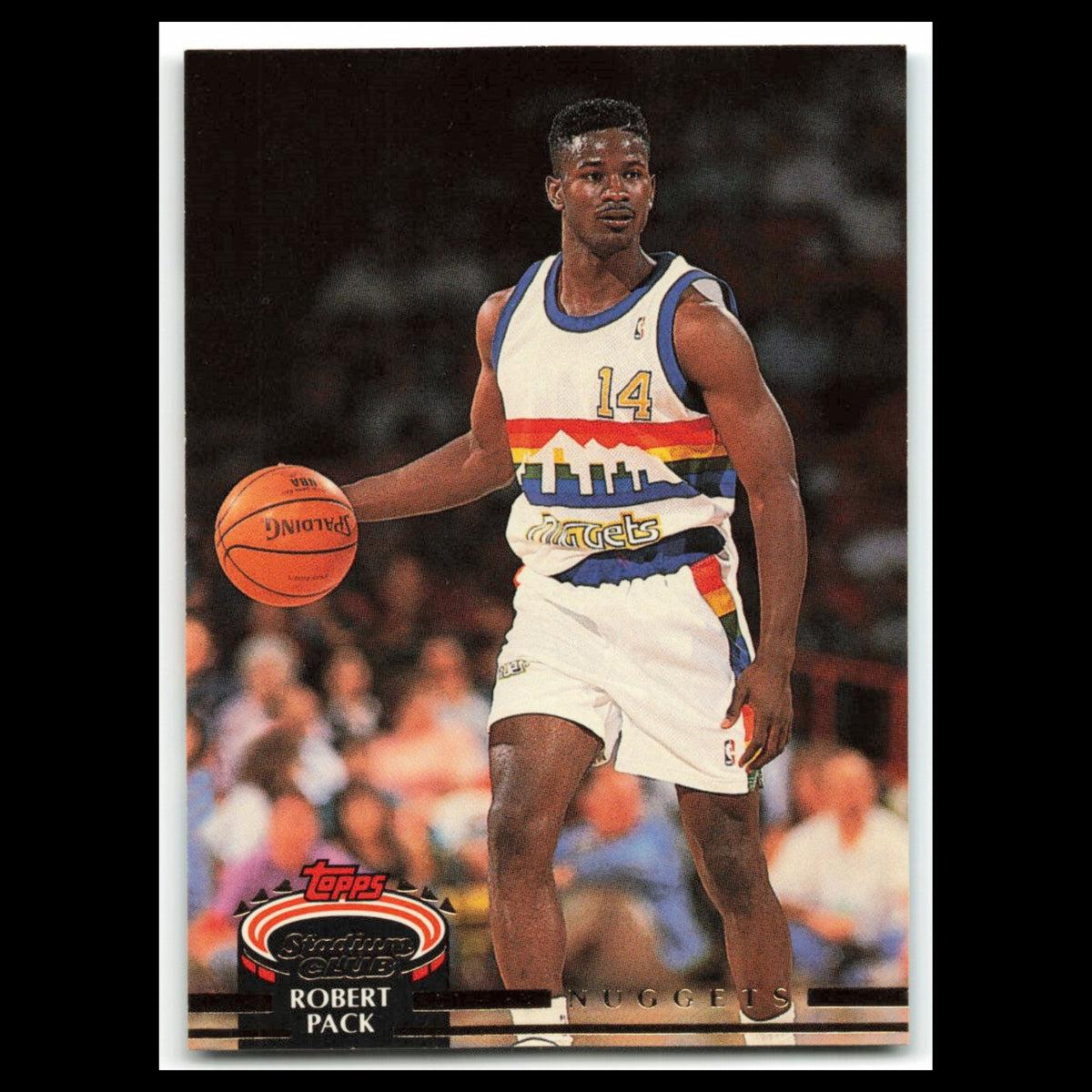 Robert Pack #268 1992 Topps Stadium Club Denver Nuggets Basketball Card NBA NM