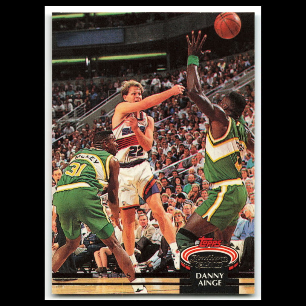 Danny Ainge #252 1992 Topps Stadium Club Phoenix Suns Basketball Card NBA NM