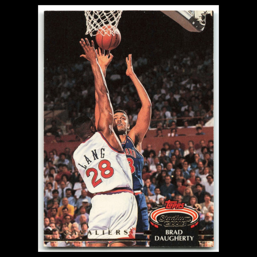 Brad Daugherty #245 1992 Topps Stadium Club Cleveland Cavaliers Basketball Card