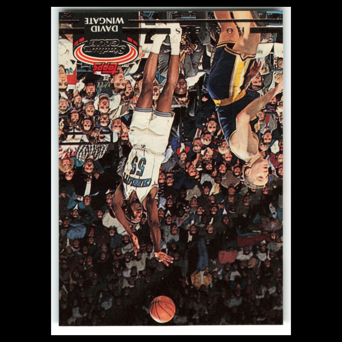David Wingate #378 1992 Topps Stadium Club Charlotte Hornets Basketball Card NBA