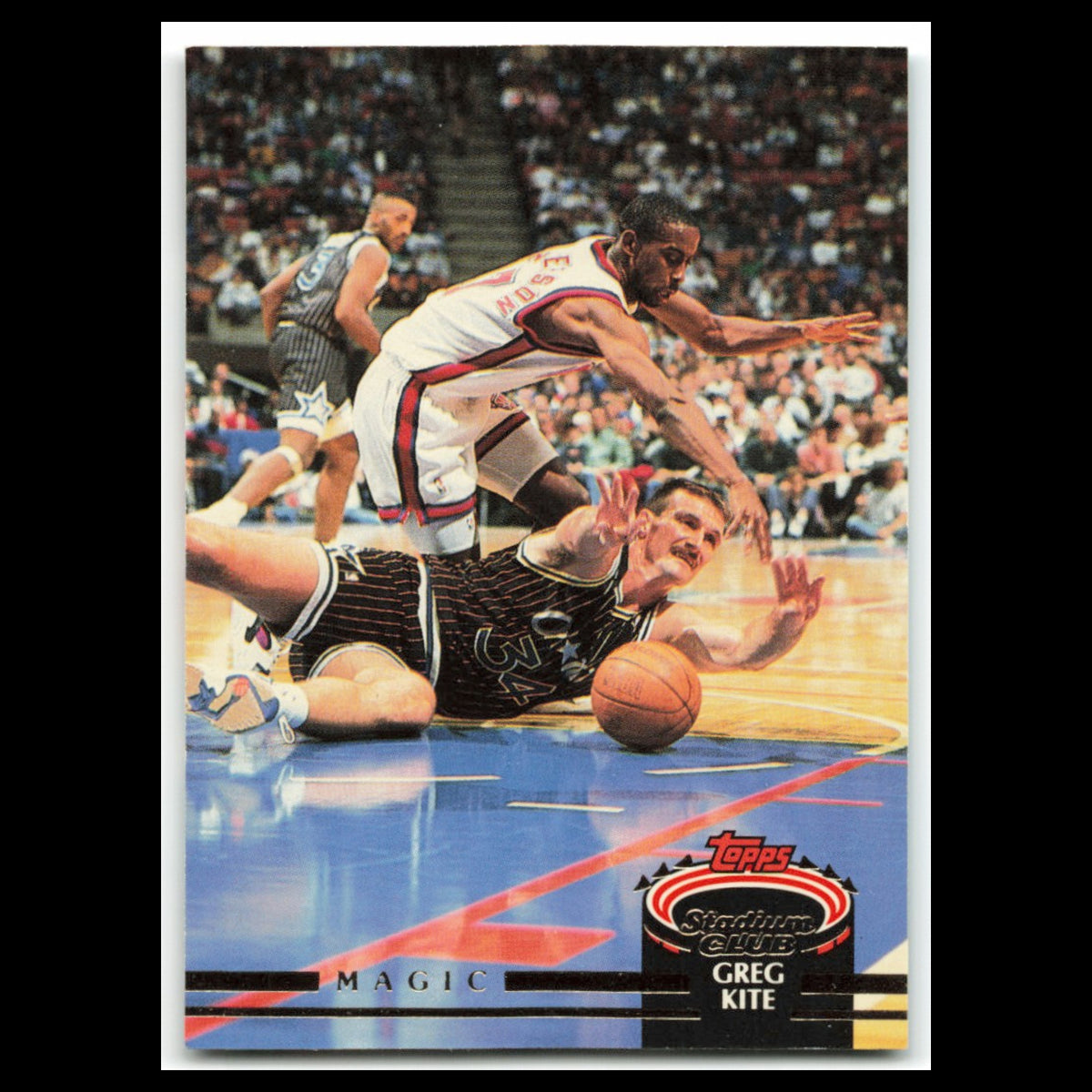 Greg Kite #313 1992 Topps Stadium Club Orlando Magic Basketball Card NBA NM