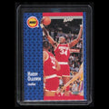Hakeem Olajuwon #77 1991 Fleer Houston Rockets Basketball Card NBA NM