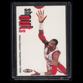 Hakeem Olajuwon #22 1998 Hoops Houston Rockets Basketball Card NBA NM