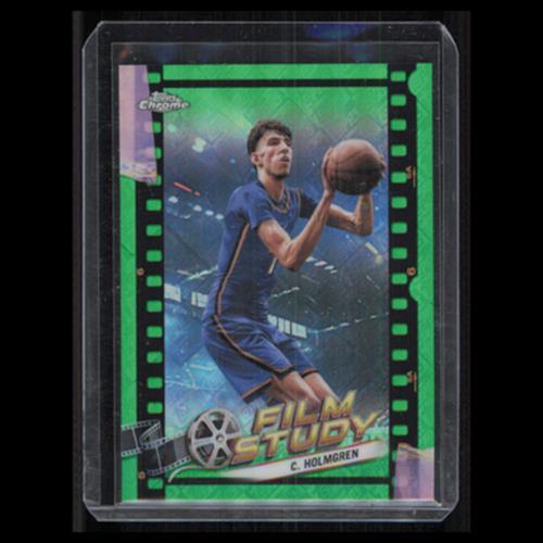 Chet Holmgren #FS-17 2023 Topps Chrome Film Study Oklahoma City Thunder Card NBA