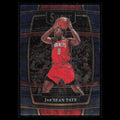 JaeSean Tate #95 2021 Panini Select Blue Houston Rockets Basketball Card NBA NM
