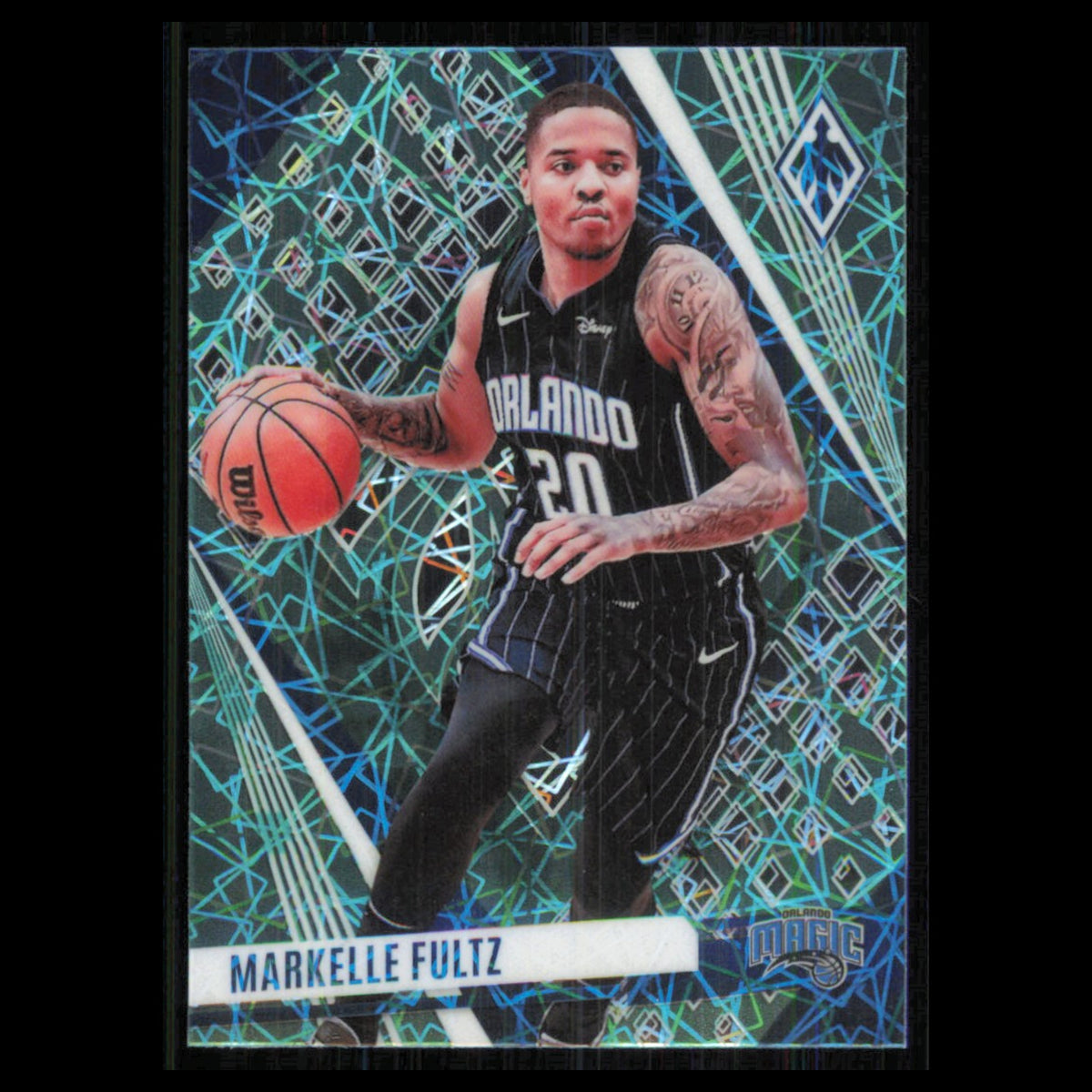 Markelle Fultz #126 2023 Panini Phoenix Teal Lazer Orlando Magic Basketball Card