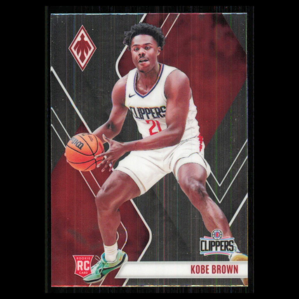Kobe Brown Rookie #257 2023 Panini Phoenix Los Angeles Clippers Basketball Card