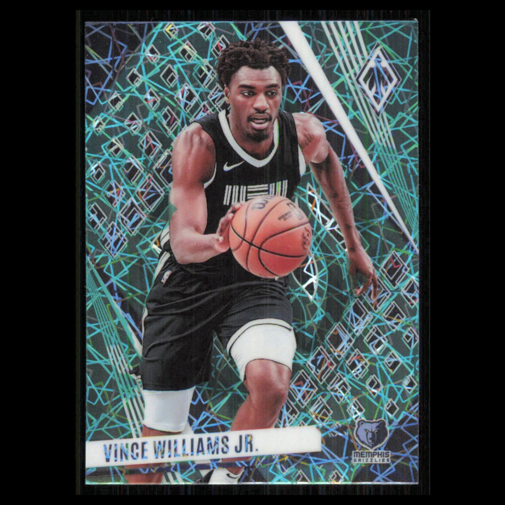 Vince Williams Jr. #100 2023 Panini Phoenix Teal Lazer Memphis Grizzlies Card NM