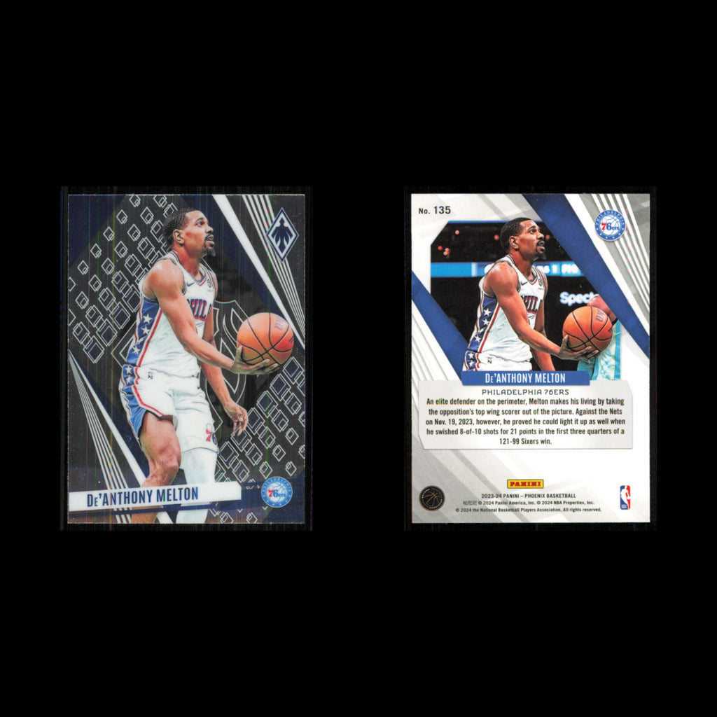 DeAnthony Melton #135 2023 Panini Phoenix Philadelphia 76ers Basketball Card NBA