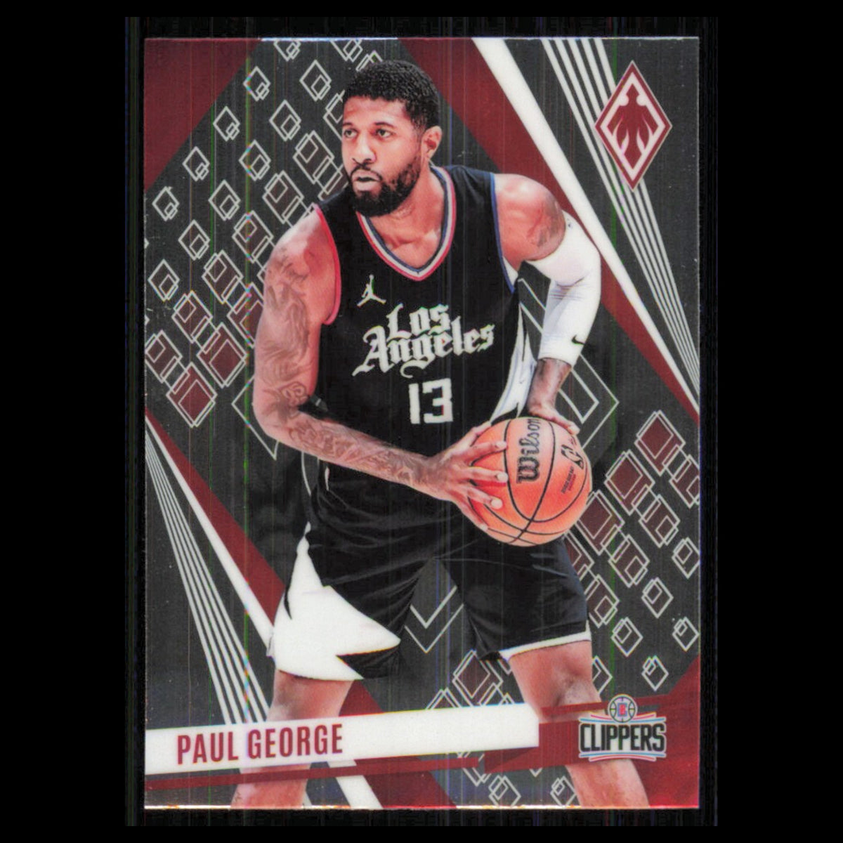 Paul George #202 2023 Panini Phoenix Los Angeles Clippers Basketball Card NBA NM