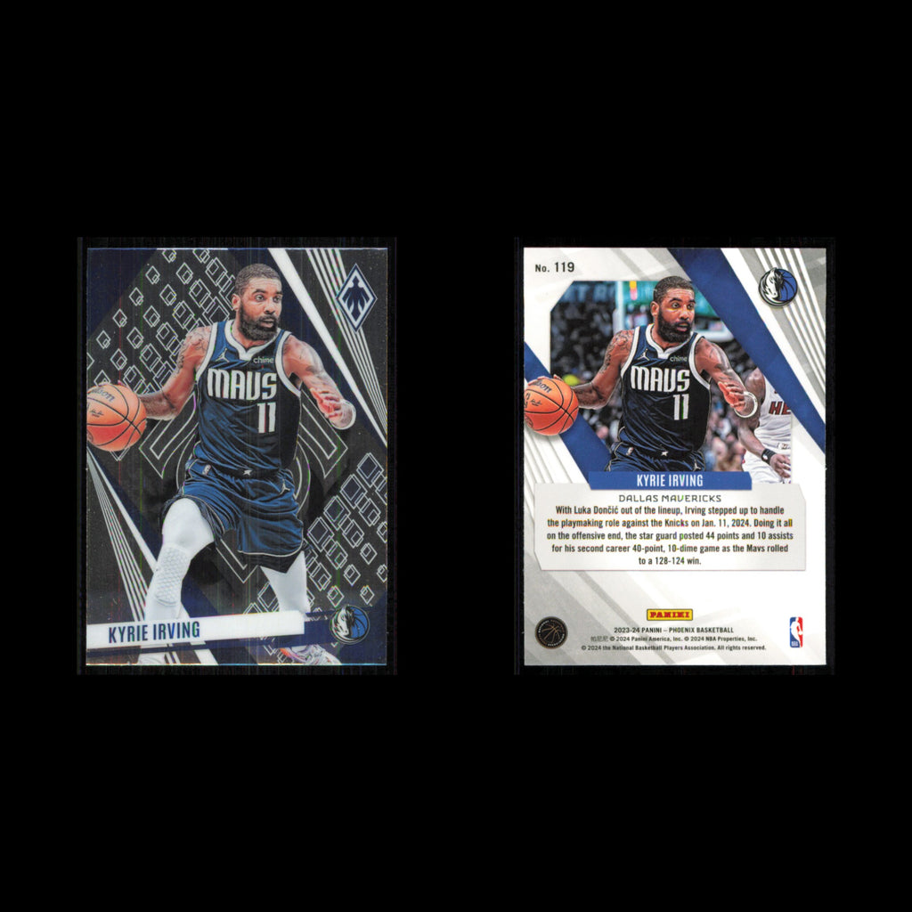 Kyrie Irving #11 2023 Panini Phoenix Dallas Mavericks Basketball Card NBA NM