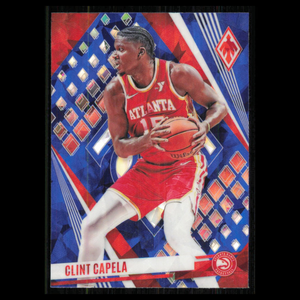 Clint Capela #138 2023 Panini Phoenix Blue Ice Atlanta Hawks Basketball Card NBA