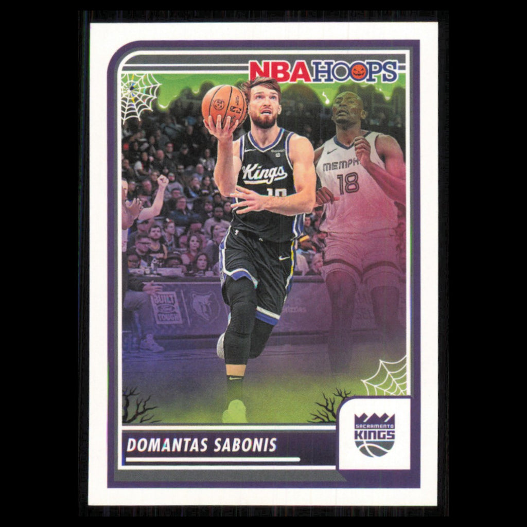Domantas Sabonis #154 2023 Hoops Haunted Sacramento Kings Basketball Card NBA NM