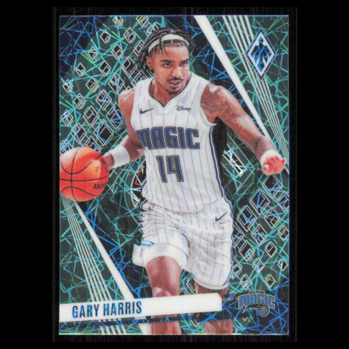 Gary Harris #149 2023 Panini Phoenix Teal Lazer Orlando Magic Basketball Card NM