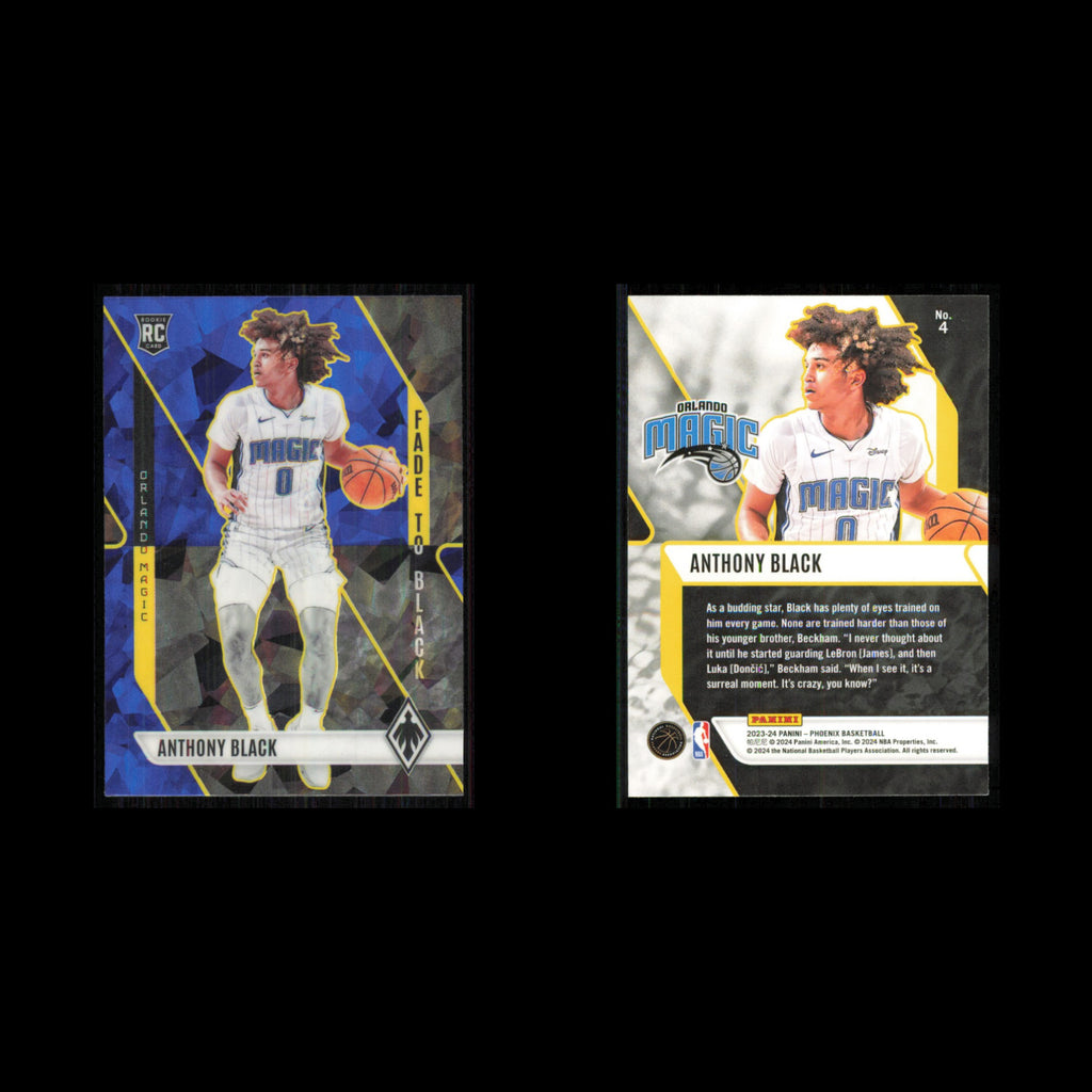 Anthony Black Rookie #4 2023 Panini Phoenix Blue Ice Orlando Magic Basketball NM
