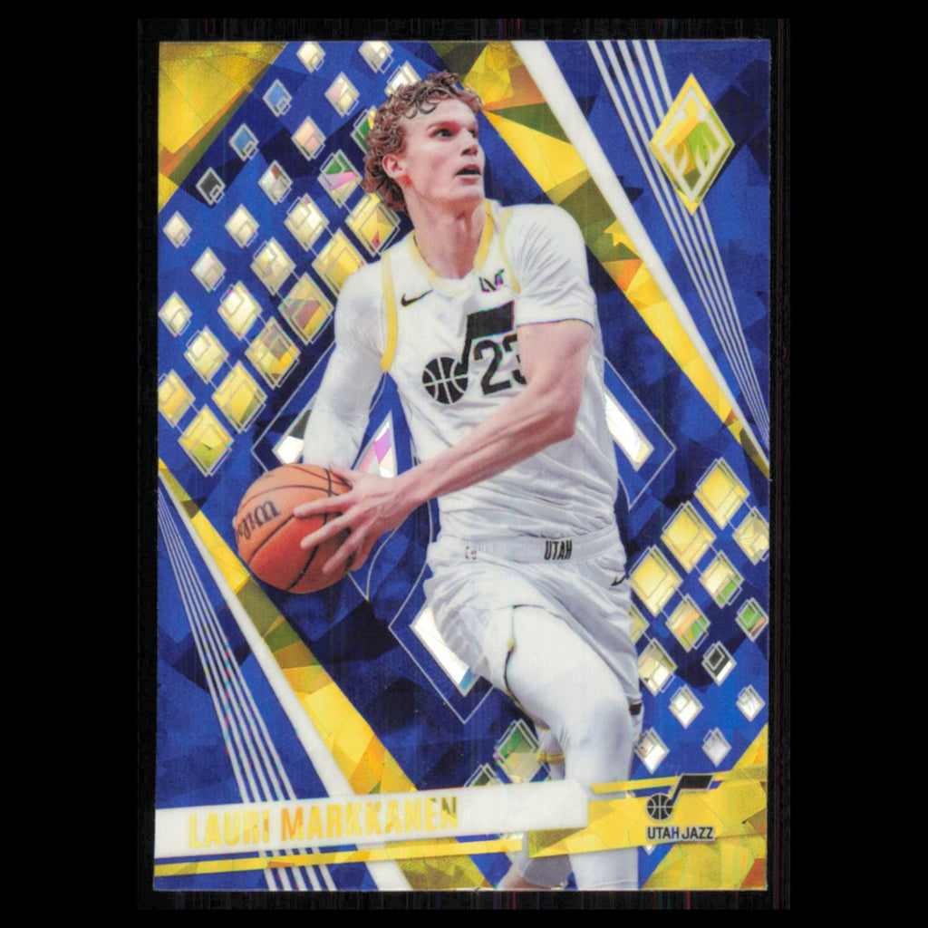 Lauri Markkanen #102 2023 Panini Phoenix Blue Ice Utah Jazz Basketball Card NBA