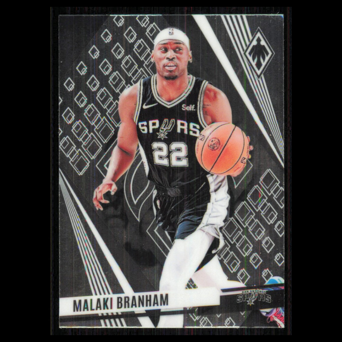 Malaki Branham #153 2023 Panini Phoenix San Antonio Spurs Basketball Card NBA NM
