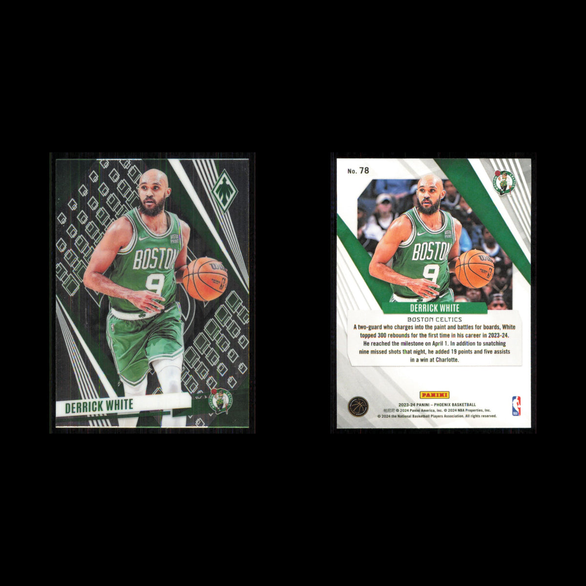 Derrick White #78 2023 Panini Phoenix Boston Celtics Basketball Card NBA NM