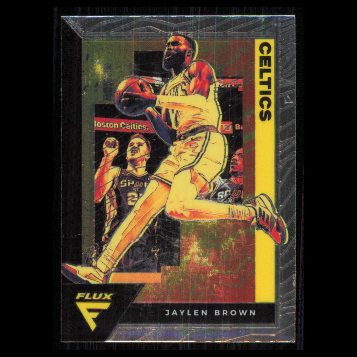 Jaylen Brown #8 2021 Panini Flux Boston Celtics Basketball Card NBA NM