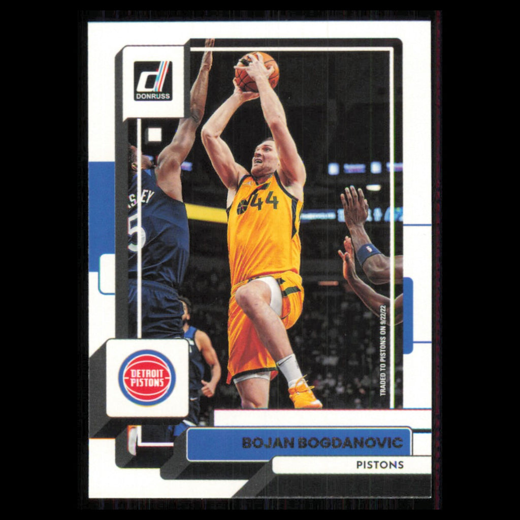 Bojan Bogdanovic #136 2022 Donruss Detroit Pistons Basketball Card NBA NM