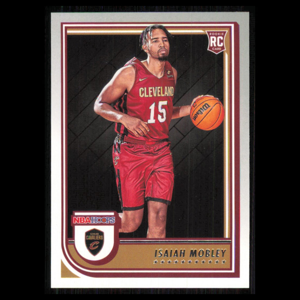Isaiah Mobley Rookie #268 2022 Hoops Cleveland Cavaliers Basketball Card NBA NM