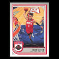 Jalen Green #126 2022 Hoops Houston Rockets Basketball Card NBA NM
