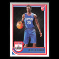 Moussa Diabate Rookie #265 2022 Hoops Los Angeles Clippers Basketball Card NBA