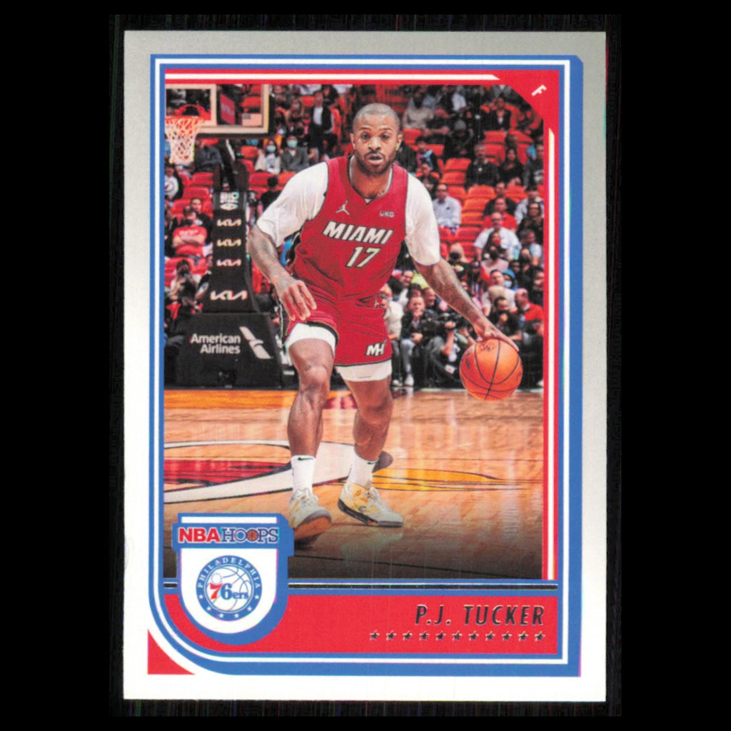P.J. Tucker #101 2022 Hoops Philadelphia 76ers Basketball Card NBA NM