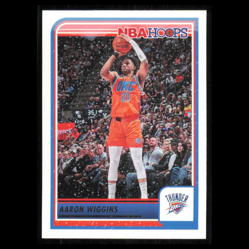 Aaron Wiggins #126 2023 Hoops Oklahoma City Thunder Basketball Card NBA NM