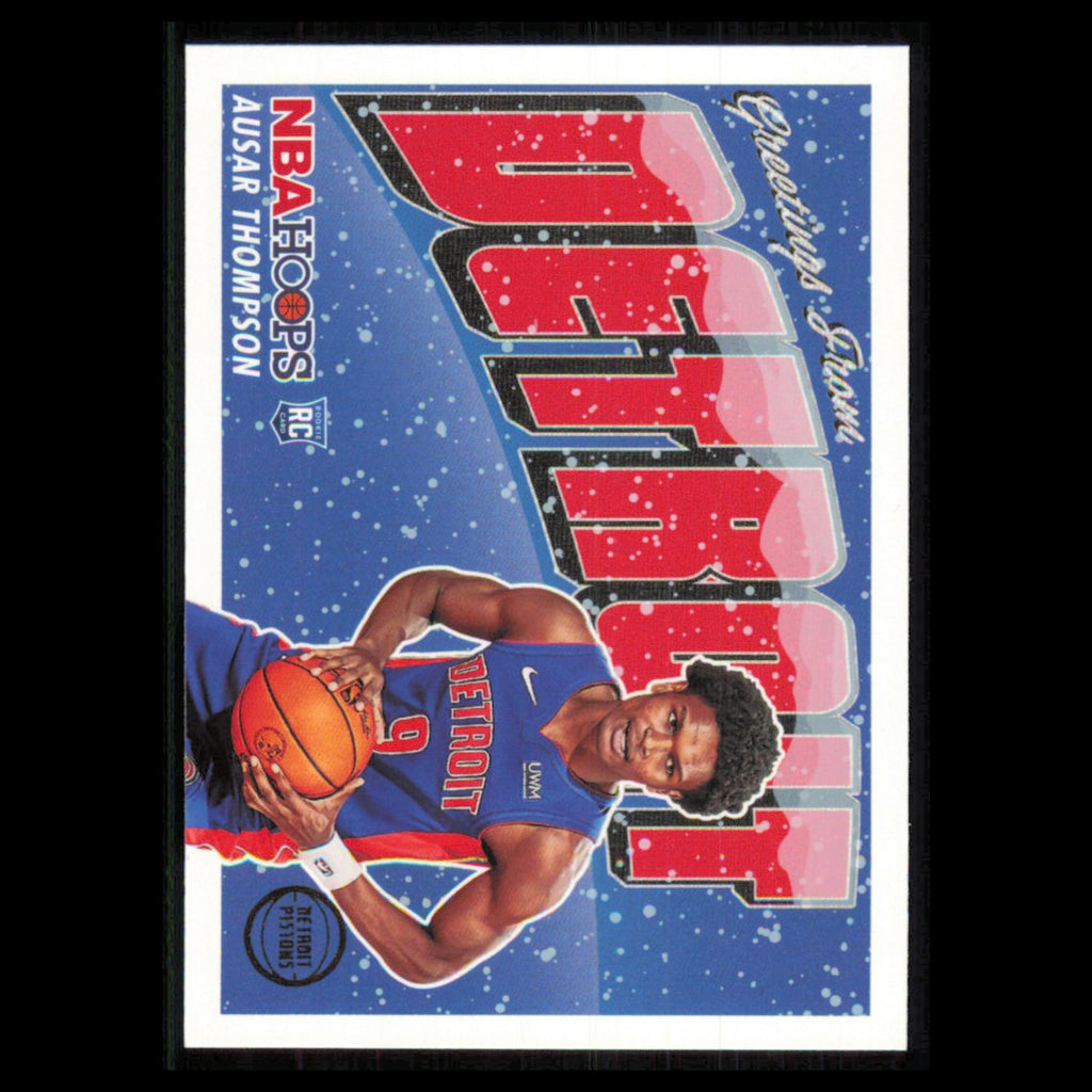 Ausar Thompson Rookie #13 2023 Panini Rookie Detroit Pistons Basketball Card NBA