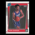 Keon Johnson Rookie #192 2021 Donruss Optic Los Angeles Clippers Basketball Card