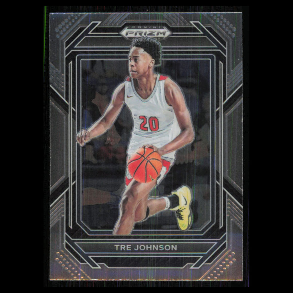 Tre Johnson #86 2023 Panini Prizm Draft Picks Link Academy Lions Basketball Card