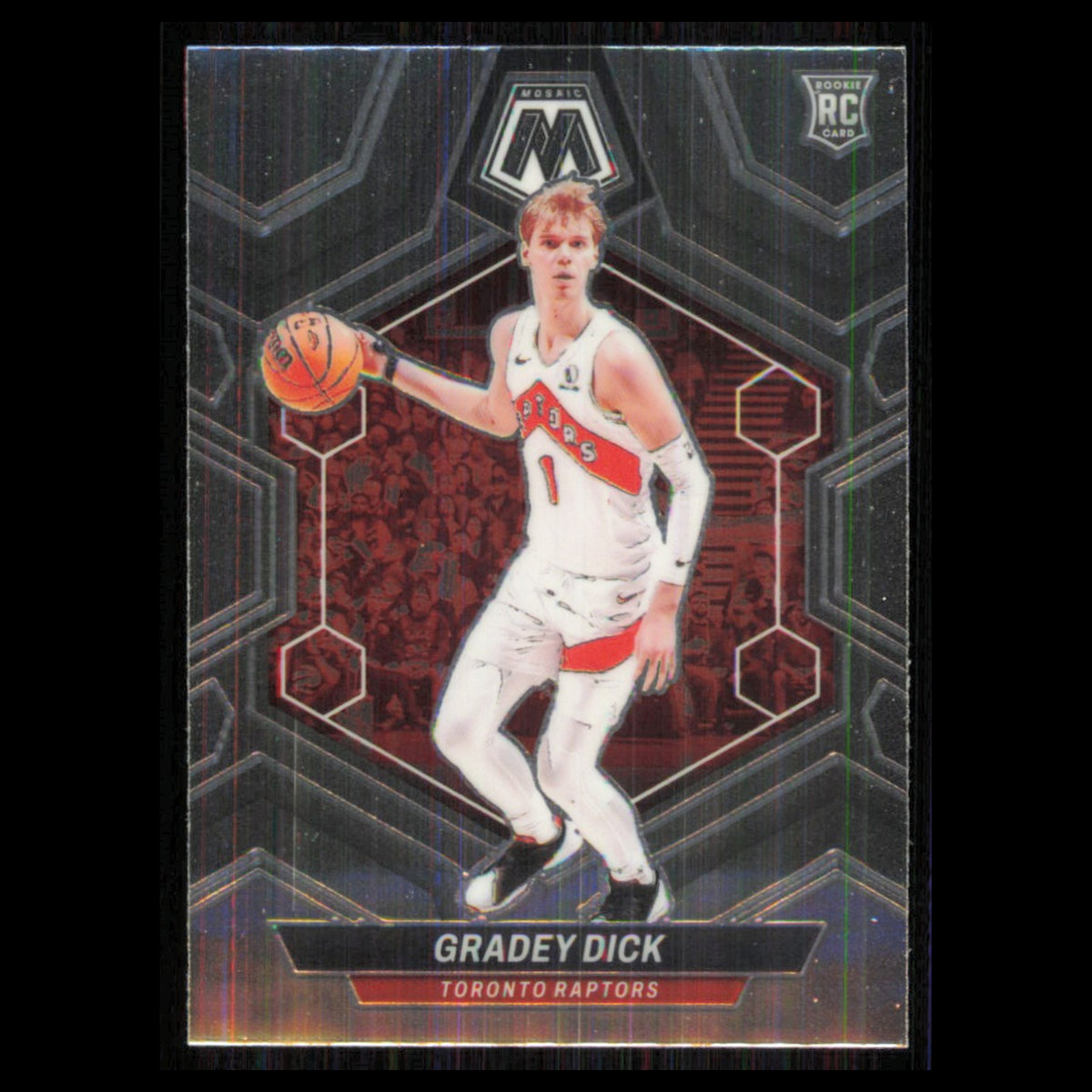 Gradey Dick Rookie #239 2023 Panini Mosaic Toronto Raptors Basketball Card NBA