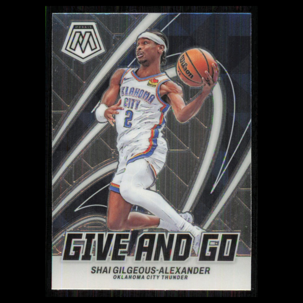 Shai Gilgeous-Alexander #5 2023 Panini Mosaic Oklahoma City Thunder Basketball