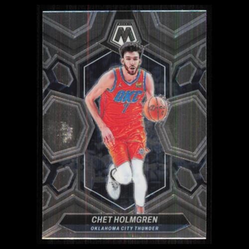 Chet Holmgren #30 2023 Panini Mosaic Oklahoma City Thunder Basketball Card NBA