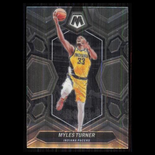 Myles Turner #198 2023 Panini Mosaic Indiana Pacers Basketball Card NBA NM