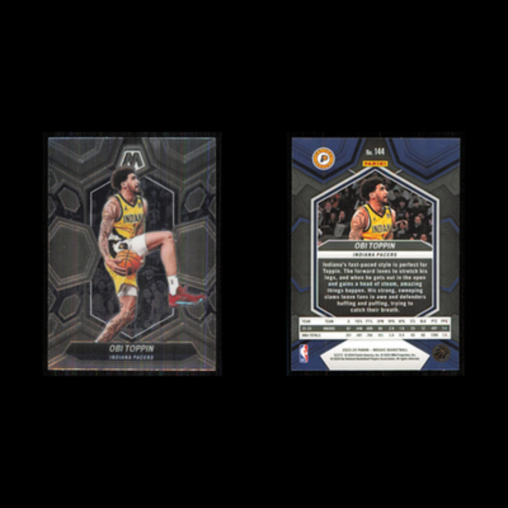 Obi Toppin #144 2023 Panini Mosaic Indiana Pacers Basketball Card NBA NM