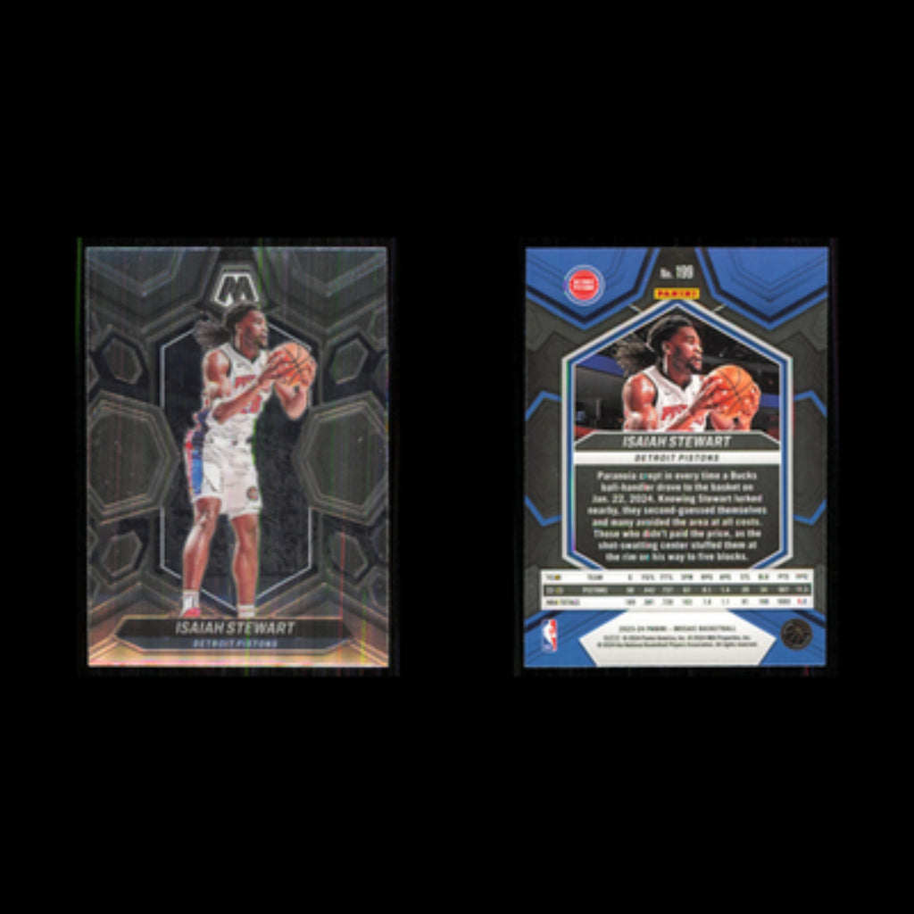 Isaiah Stewart #199 2023 Panini Mosaic Detroit Pistons Basketball Card NBA NM