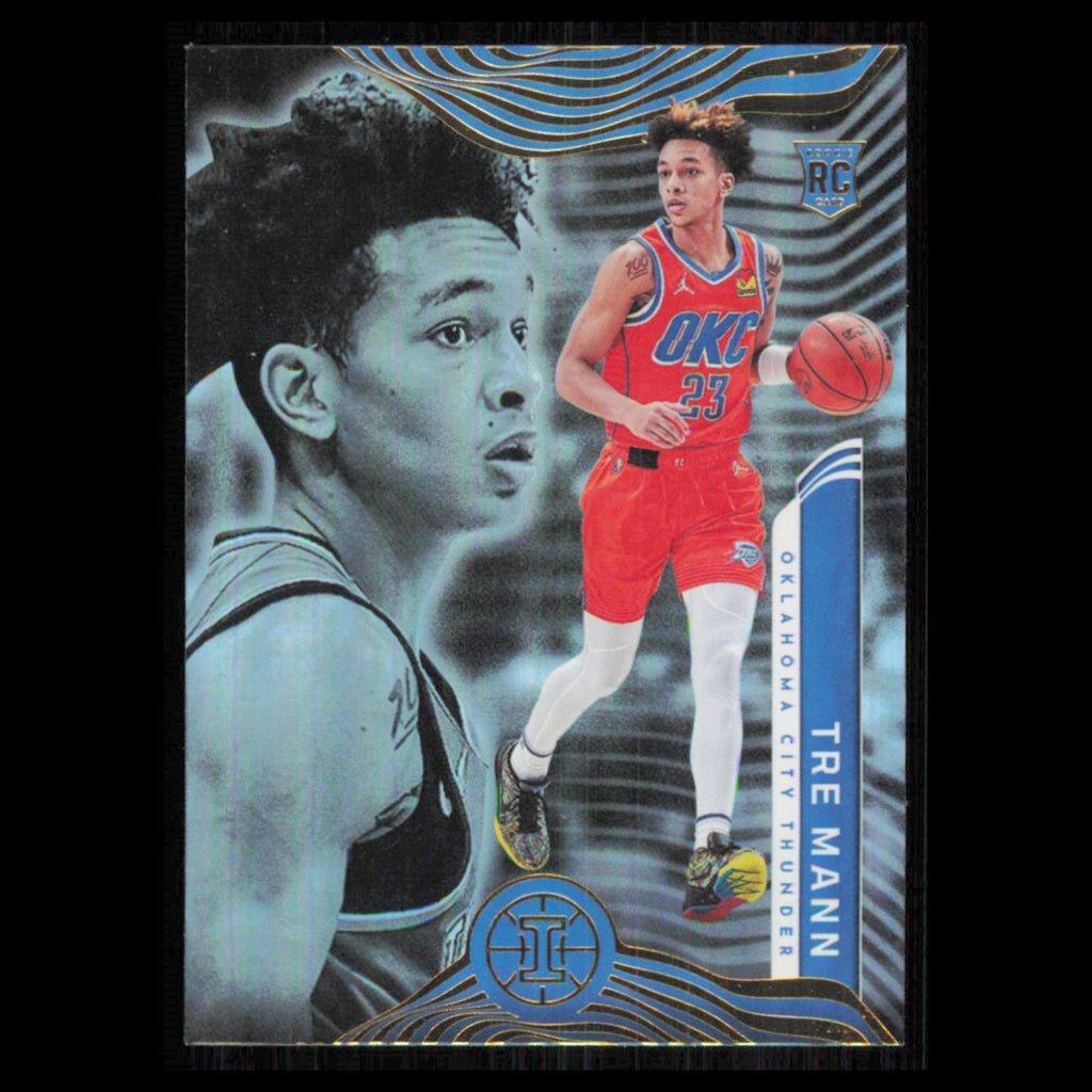 Tre Mann Rookie #168 2021 Panini Illusions Oklahoma City Thunder Basketball Card
