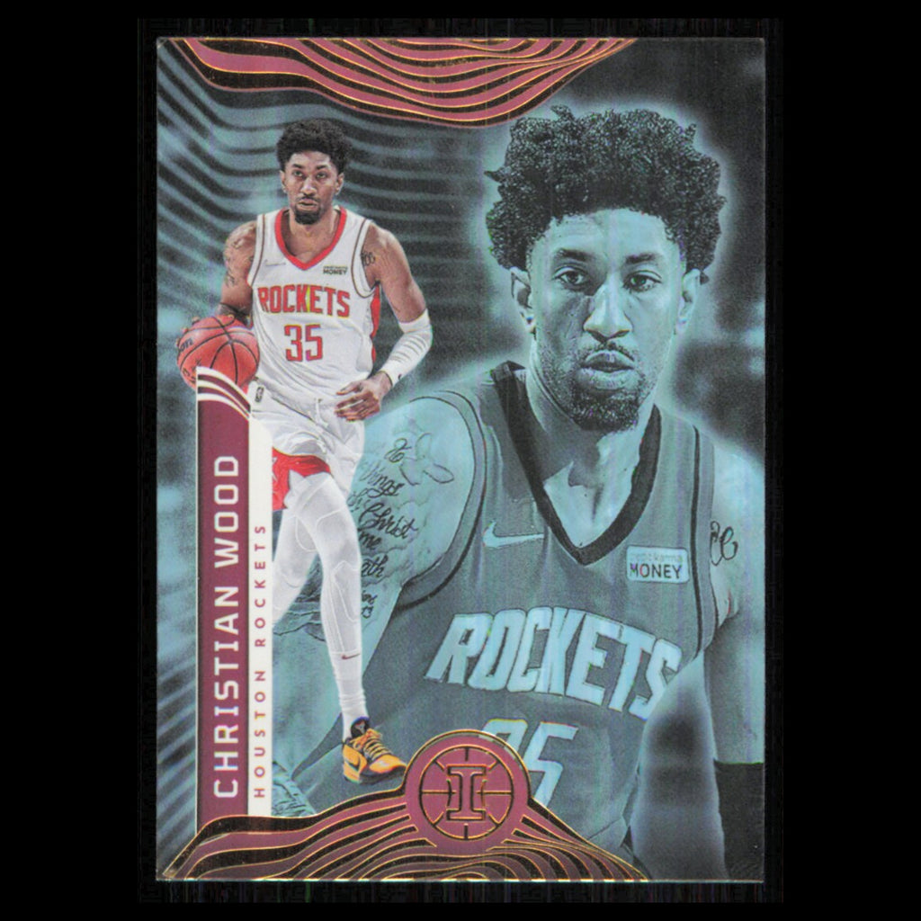 Christian Wood #76 2021 Panini Illusions Houston Rockets Basketball Card NBA NM