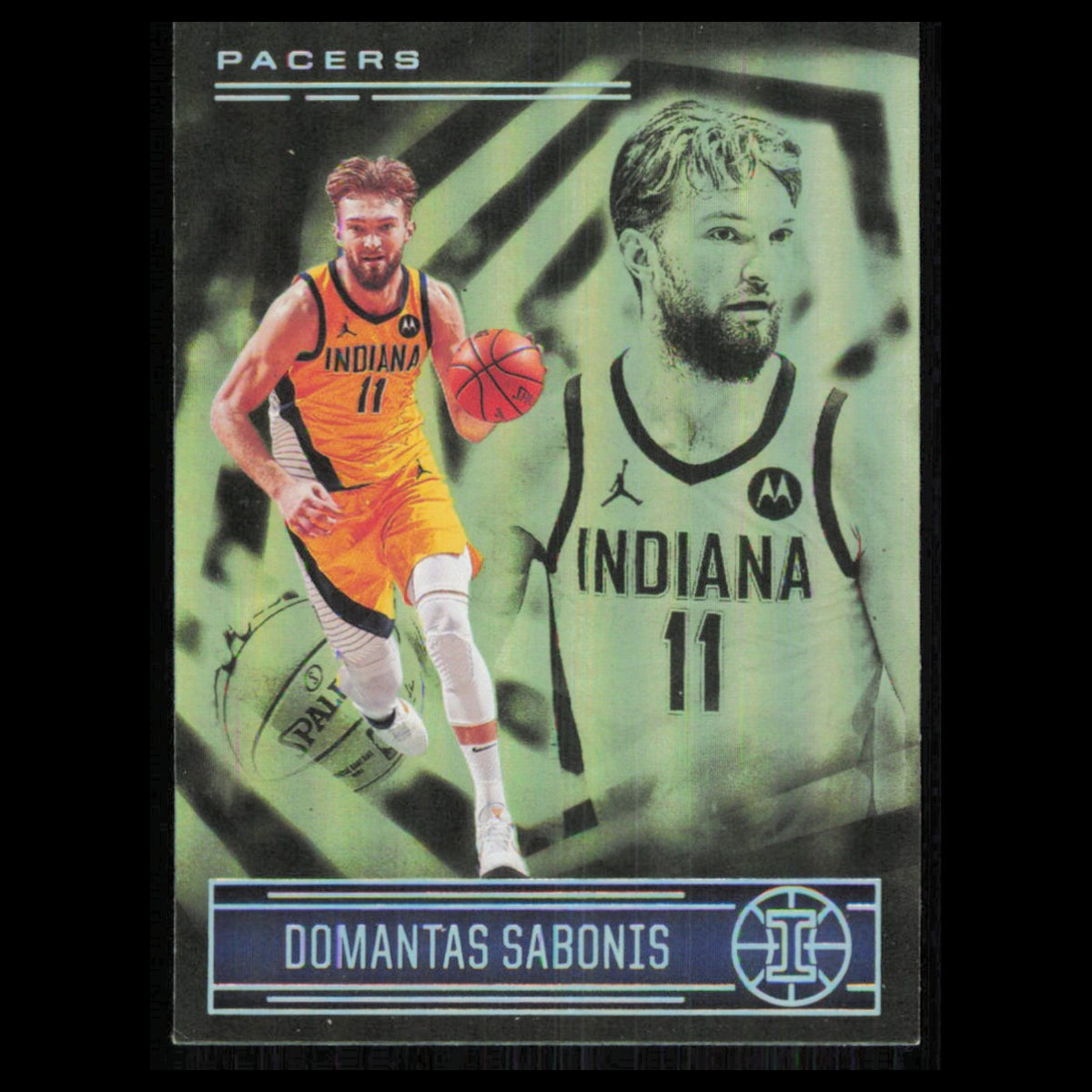 Domantas Sabonis #100 2020 Panini Illusions Indiana Pacers Basketball Card NBA