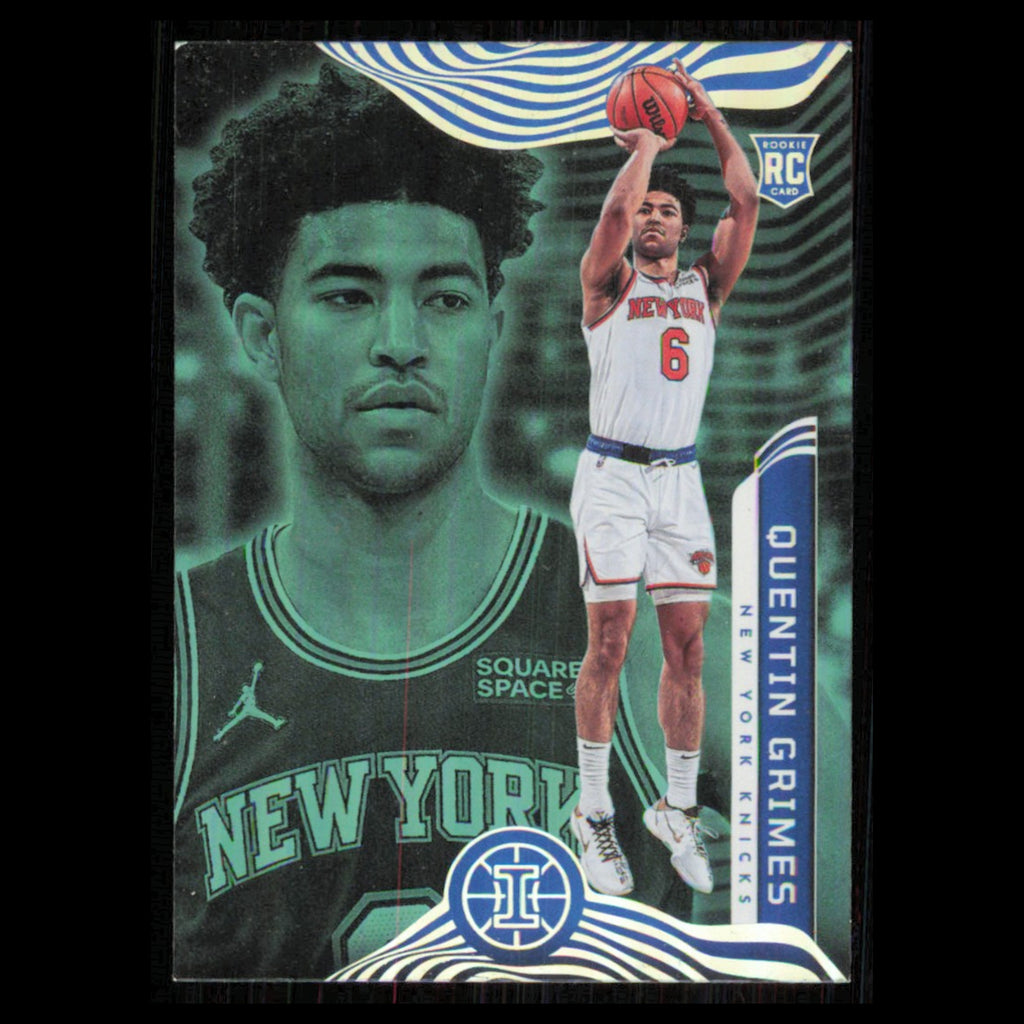 Quentin Grimes Rookie #175 2021 Panini Illusions New York Knicks Basketball Card
