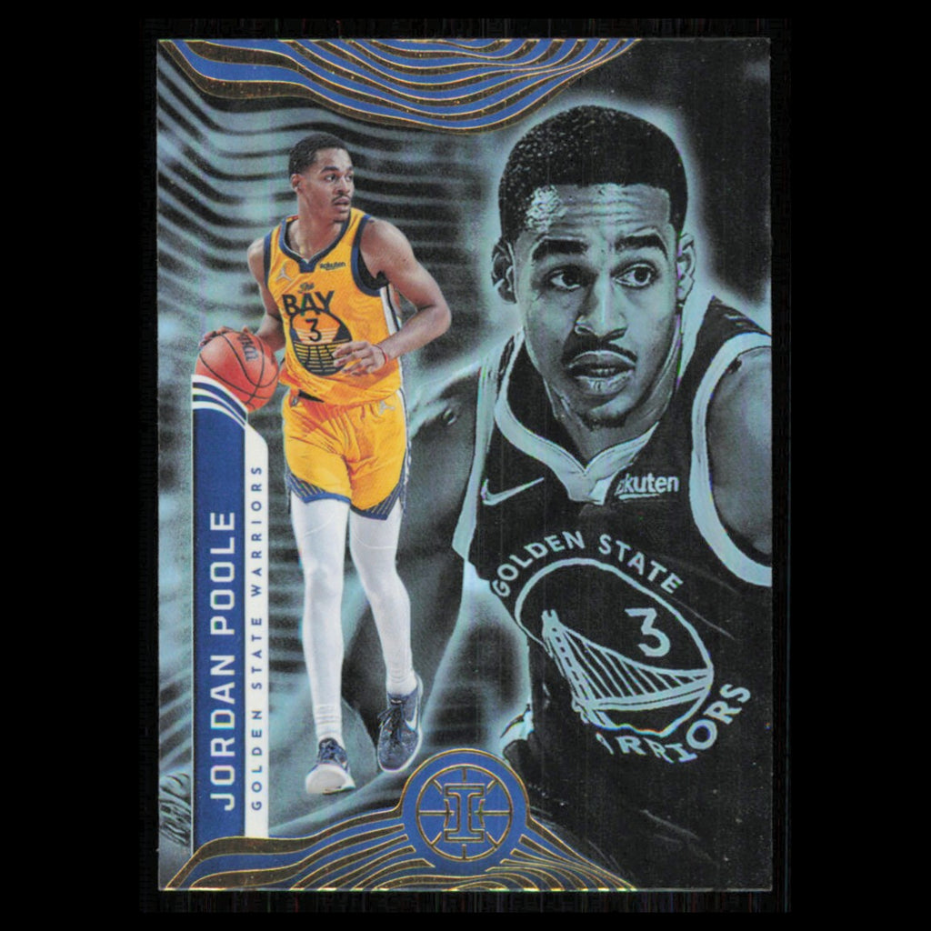 Jordan Poole #108 2021 Panini Illusions Golden State Warriors Basketball Card NM