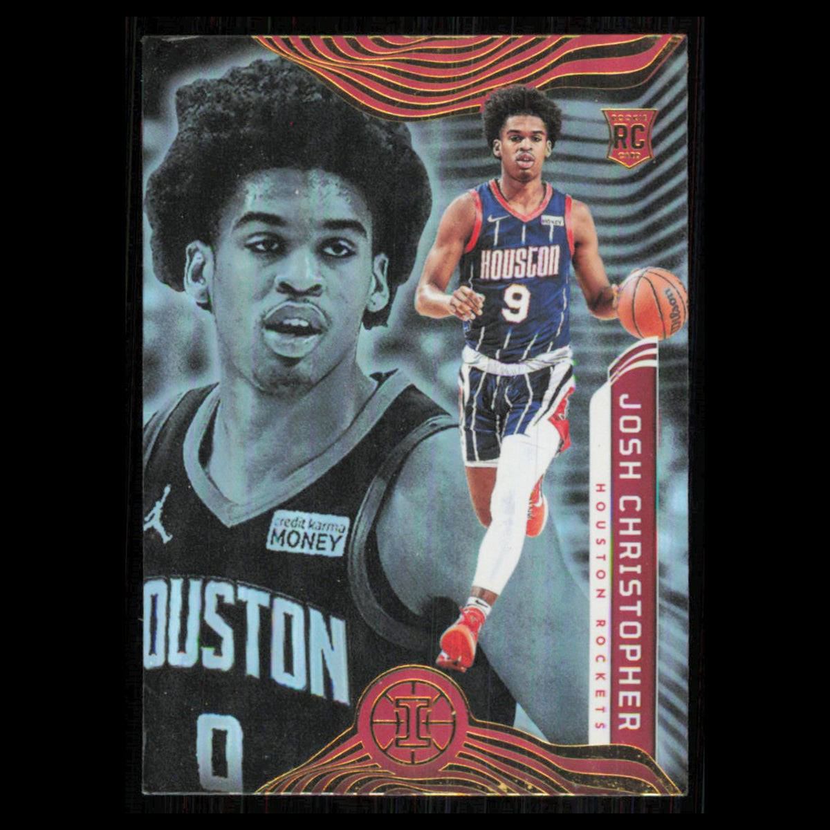 Josh Christopher Rookie #174 2021 Panini Illusions Houston Rockets Basketball NM