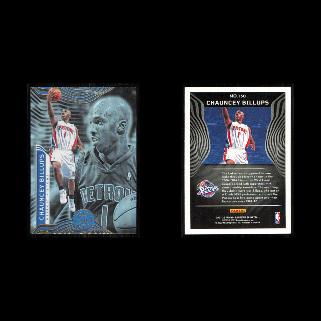 Chauncey Billups #150 2021 Panini Illusions Detroit Pistons Basketball Card NBA
