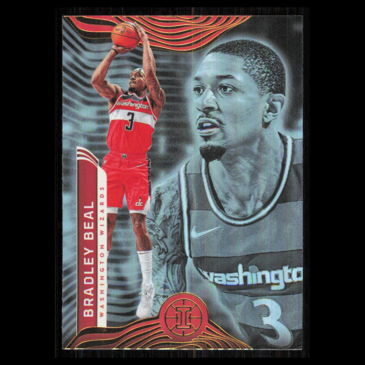 Bradley Beal #66 2021 Panini Illusions Washington Wizards Basketball Card NBA NM
