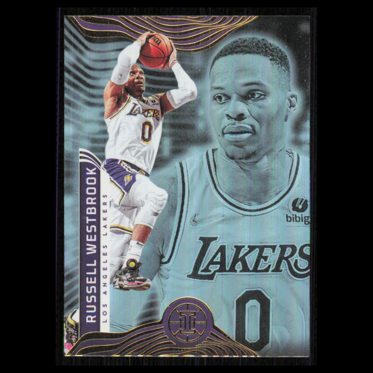 Russell Westbrook #99 2021 Panini Illusions Los Angeles Lakers Basketball Card